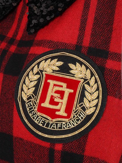 ELISABETTA FRANCHI MIDI DRESS