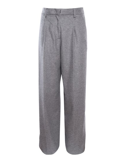 FORTE FORTE High-waisted woolen trousers