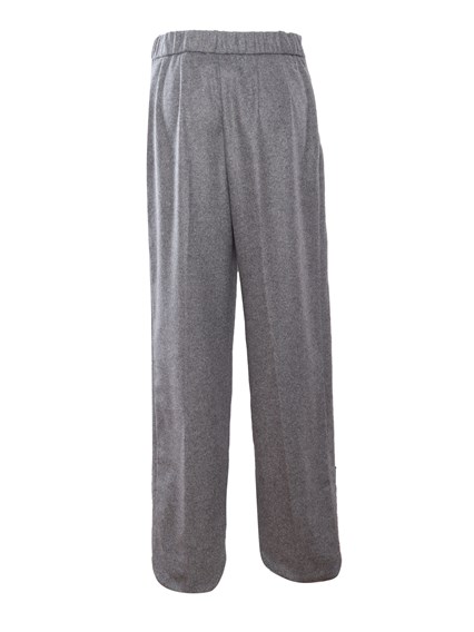 FORTE FORTE High-waisted woolen trousers