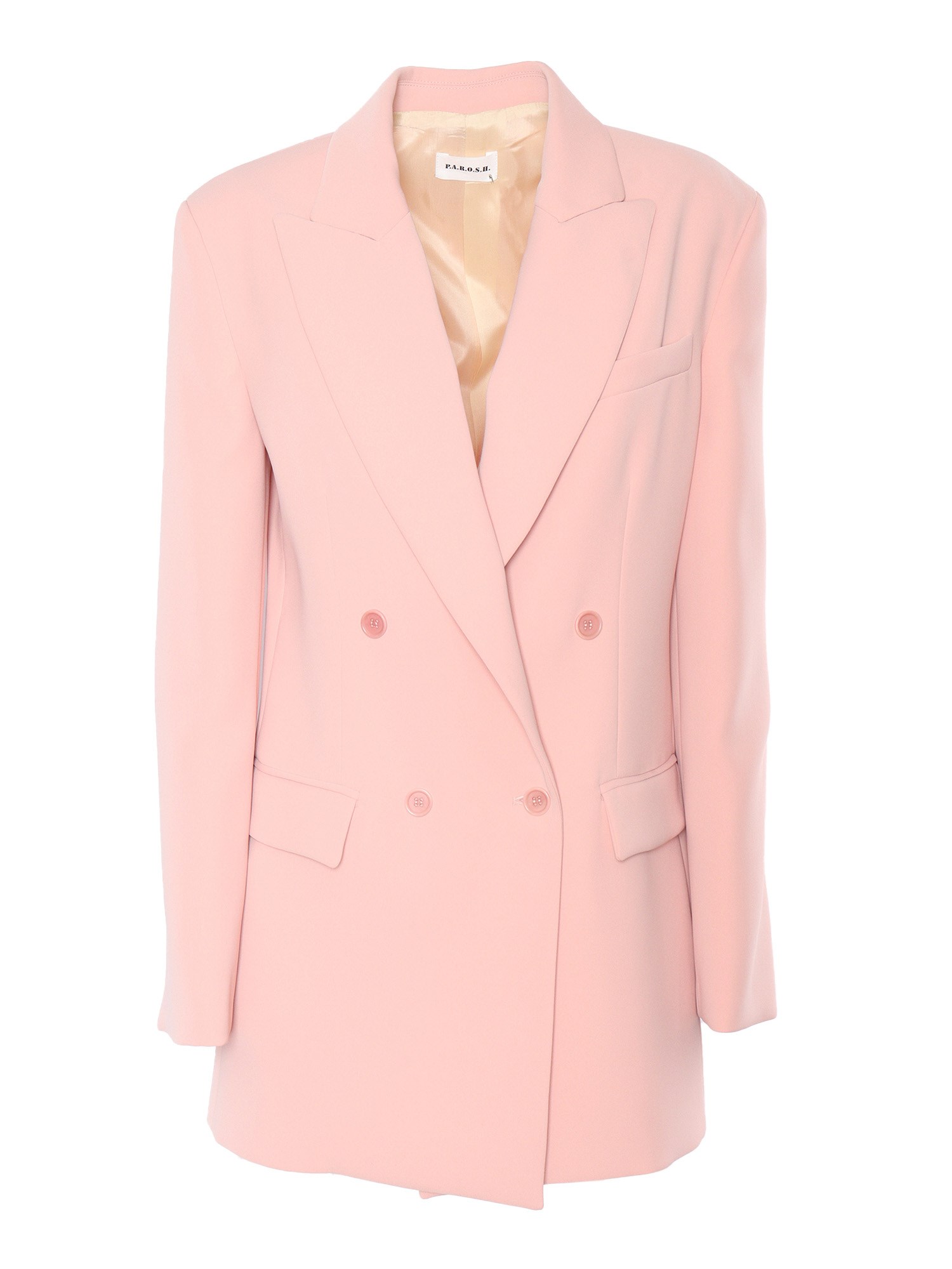 P.a.r.o.s.h . Collared Button-up Jacket In Pink