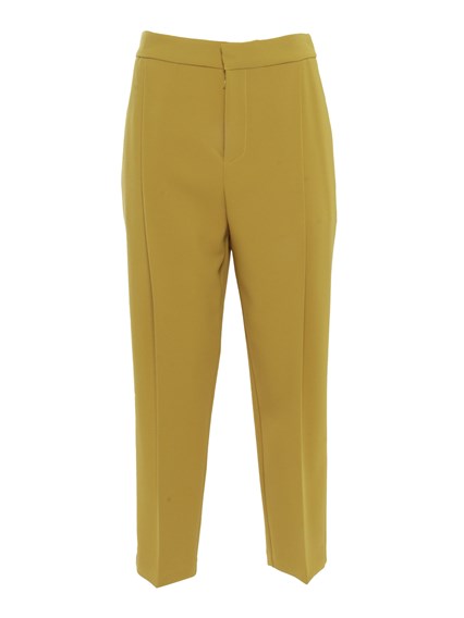 ELISABETTA FRANCHI Pantalone elegante ocra