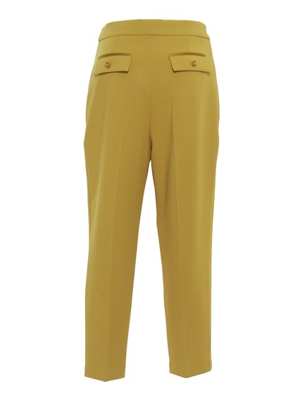 ELISABETTA FRANCHI Pantalone elegante ocra