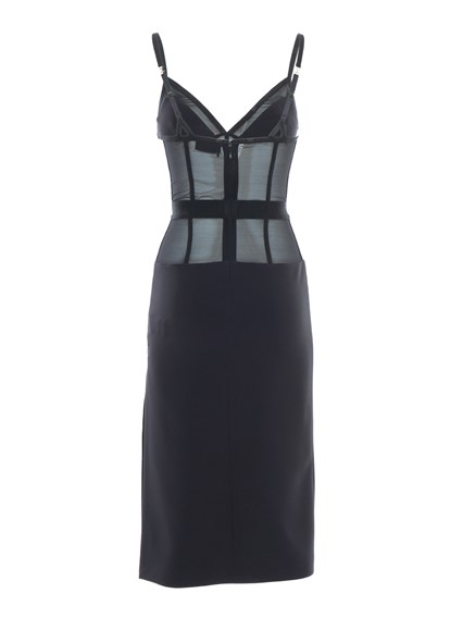 ELISABETTA FRANCHI Black DRESS