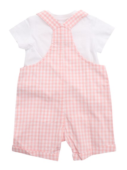 Moschino Kid SHORT SLEEVED BLOUSE+JUMPSUIT