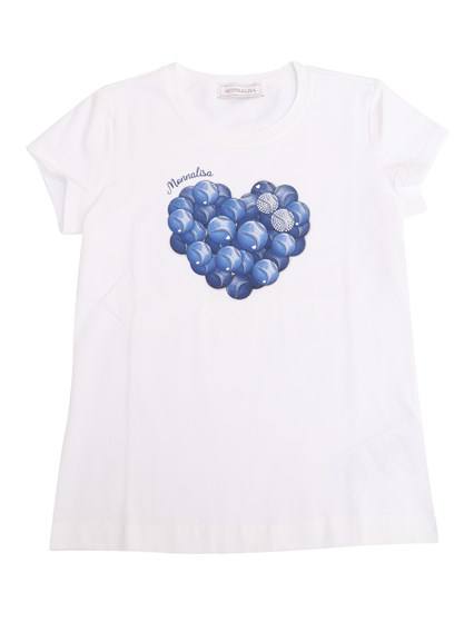 Monnalisa T-SHIRT REGULAR TENNIS HE