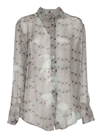 FORTE FORTE dune lily silk shirt