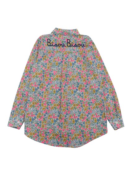 Mc2 Saint Barth GIRL LONG SLEEVES SHIRT
