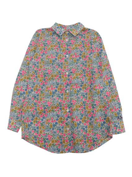 Mc2 Saint Barth GIRL LONG SLEEVES SHIRT