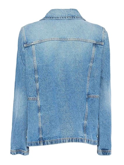 Fay MINI 3 GANCI DENIM COAT