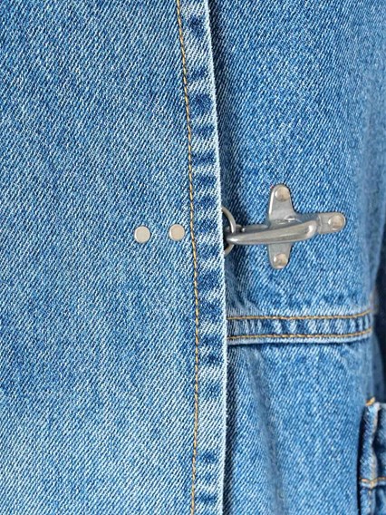 Fay MINI 3 GANCI DENIM COAT