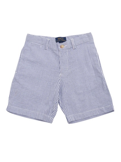POLO RALPH LAUREN PREPPY SHORT-SHORTS-FLAT FRONT
