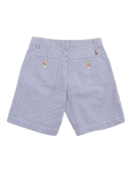 POLO RALPH LAUREN PREPPY SHORT-SHORTS-FLAT FRONT