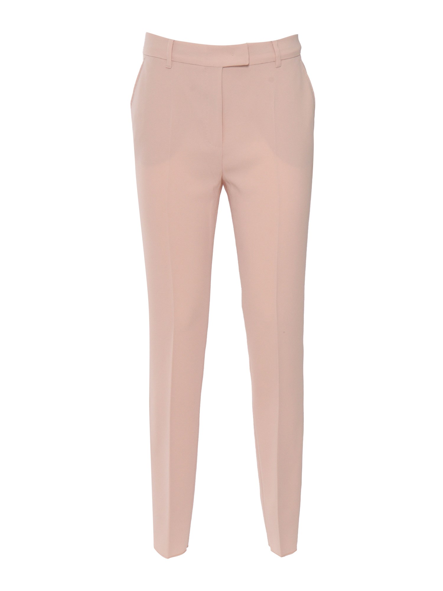 Max Mara Studio Jerta Pleat Detailed Pants In Pink