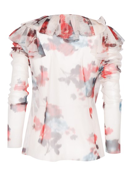 Philosophy Di Lorenzo Serafini White shirt with colorful prints