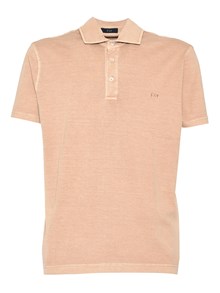 Fay POLO FAY JERSEY FROSTED EMBROIDERY