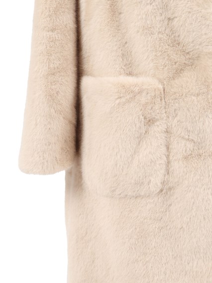 Monnalisa HAIRY PELUCHE TEDDY COAT