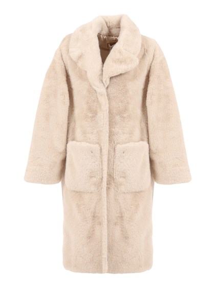 Monnalisa HAIRY PELUCHE TEDDY COAT