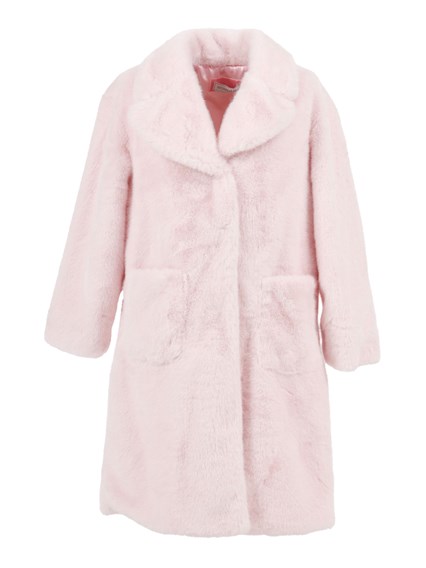 Monnalisa HAIRY PELUCHE TEDDY COAT