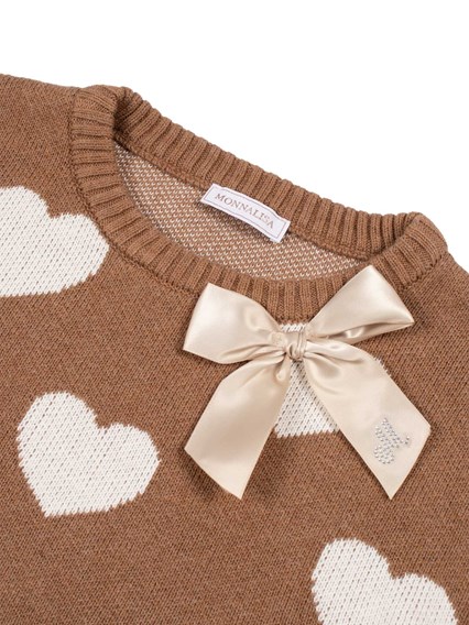 Monnalisa COTTON WOOL SWEATER