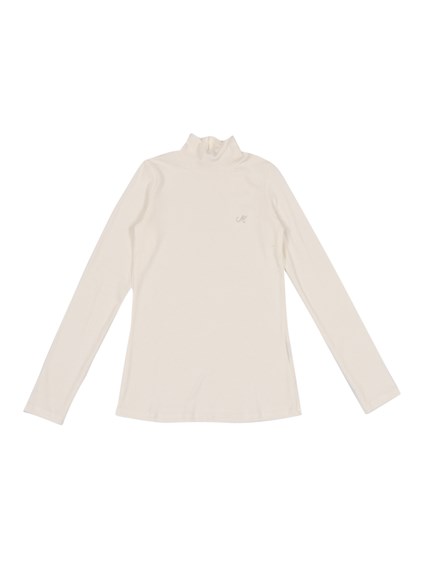 Monnalisa RIBBED HIGH NECK SWEATER