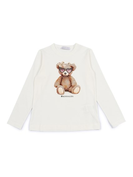 Monnalisa TEDDY JERSEY T-SHIRT