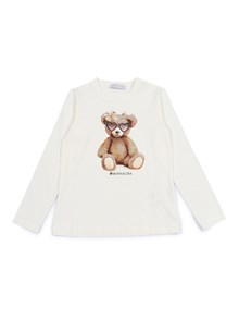 Monnalisa T-SHIRT TEDDY JERSEY  COT
