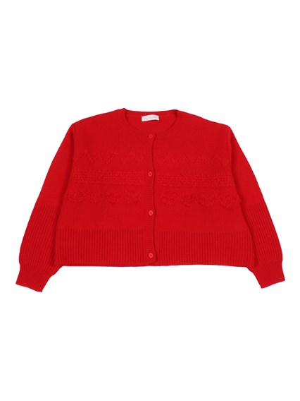 Monnalisa HEART KNITWEAR CARDIGAN