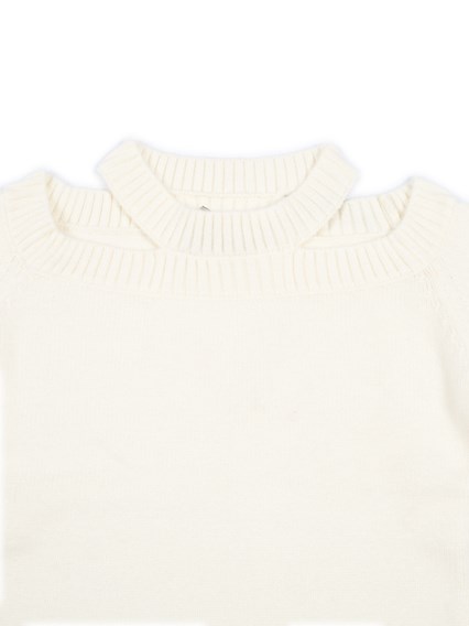 Monnalisa CUTOUT SWEATER