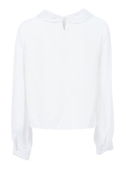 Monnalisa SHIRT WITH GEORGE RHINESTONE