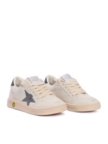 Golden Goose BALLSTAR NAPPA UPPER TOE AND SPUR NABUK STAR LEATHER HEEL