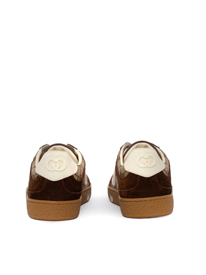 GUCCI KIDS SNEAKER LEATHER, R.S. SUEDE SW