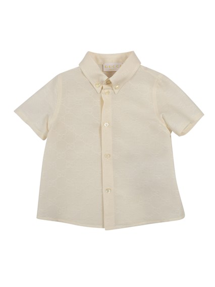GUCCI KIDS B SS SHIRT COTTON JQ GG