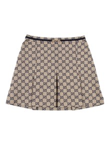 GUCCI KIDS J SKIRT GG CANVAS