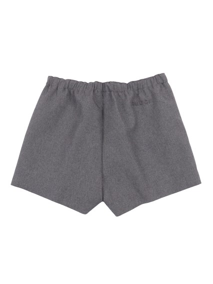 GUCCI KIDS B SHORTS PLAIN STIFF WOOL