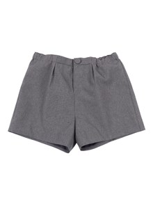 GUCCI KIDS B SHORTS PLAIN STIFF WOOL