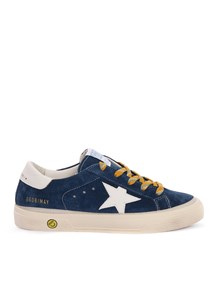 Golden Goose MAY SUEDE UPPER AND TOE LEATHER STAR AND HEEL