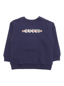 GUCCI KIDS B L/S SWEATSHIRT FELTED COTTON