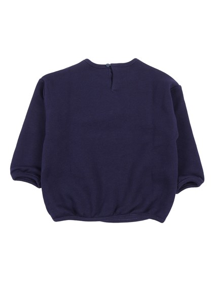 GUCCI KIDS B  L/S SWEATSHIRT FELTED COTTO