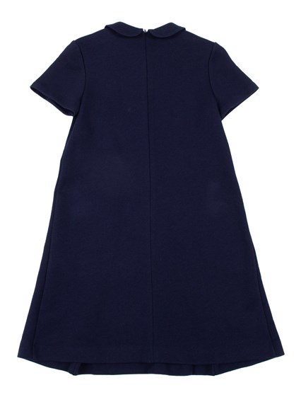 GUCCI KIDS J S/S DRESS FELTED COTTON JERS