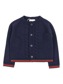 GUCCI KIDS B L/S CARDIGAN WO PLAIN ST W/