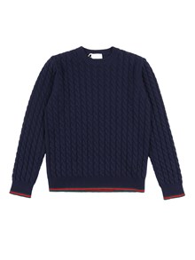 GUCCI KIDS J L/S CREW NECK WO CABLE ST W/