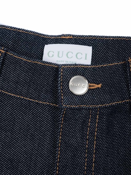 GUCCI KIDS J PANTS REACTIV CERTIFIED DENI
