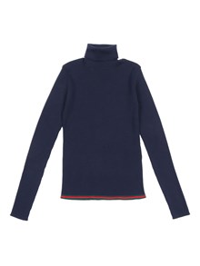 GUCCI KIDS J L/S TURTLENECK WOOL RIB ST W