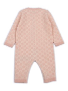 GUCCI KIDS B L/S ALL IN ONE WOOL JACQUARD