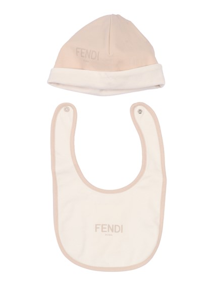 Fendi Jr STRETCH JERSEY ONESIE SET