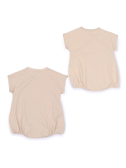 Fendi Jr STRETCH JERSEY BODY SET