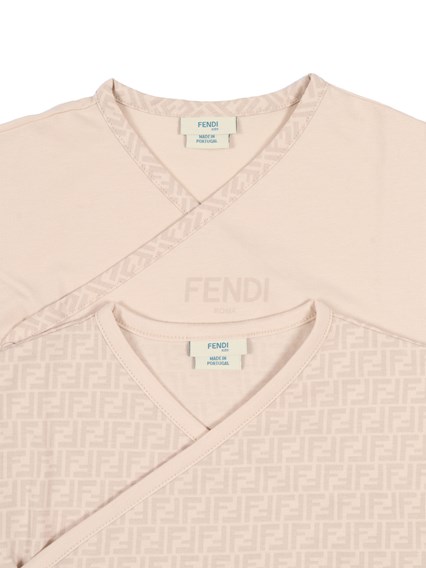 Fendi Jr STRETCH JERSEY BODY SET