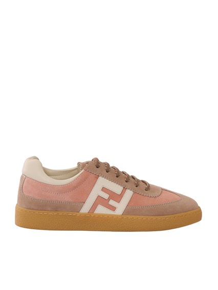 Fendi Jr NAPPA MIX SNEAKERS