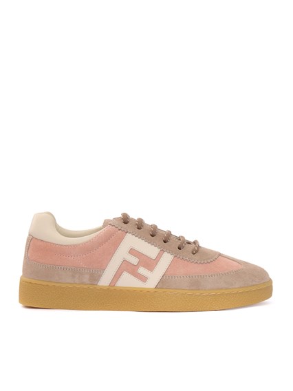 Fendi Jr NAPPA MIX SNEAKERS