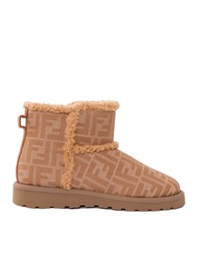 Fendi Jr BOOTIE TESSUTO JACQUARD FF